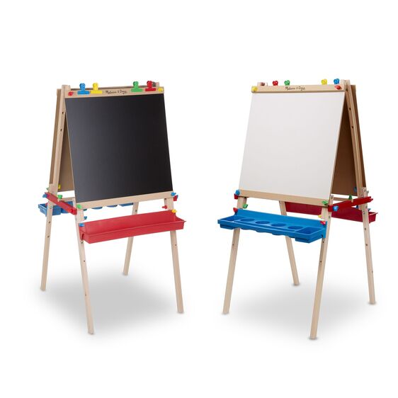 Melissa & Doug Double Sided Wooden ART Easel (Multicolor)
