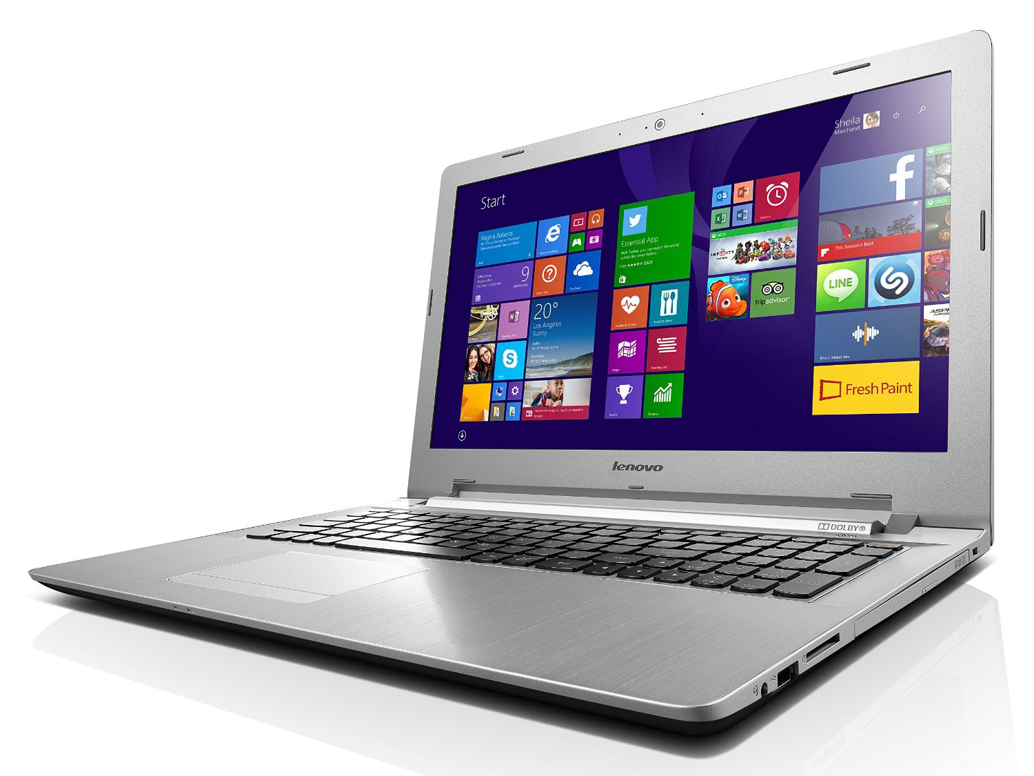 Lenovo Z51-70 80K600VWIN (Laptop with i5-5200U/8GB/1 TB/Win 10, Graphics are powered by AMD Radeon Tropo XT2)