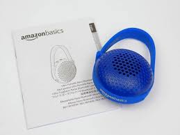 AmazonBasics Nano Bluetooth Speakers  (Ultra-Portable, enabled devices including Android and iPhone, iPad, tablets, smartphones, iPods, and MP3/MP4 players )