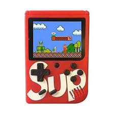 Brand New World  SUP Handheld Portable Game for kids  (Classic Retro Video Gaming Player Colorful LCD Screen, USB Rechargeable, 400 in 1 Classic Old Games for Kids )