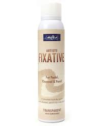 Camel  Fixative Spray for Artists (200 ml spray in tin bottle, Protection solution for all the dry drawing medium)