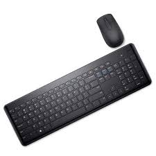 Dell Wireless Laptop Keyboard KM117 (Including Mouse, 2.4GHz RF connectivity, Compatible with Windows Â 7/8/8.1/10, 2 months of battery life for the keyboard and mouse)