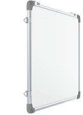 Pragati Systems Non Magnetic Whiteboard  (45cm X 60cm size, Melamine writing surface, Aluminium Frame, lightweight )