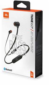JBL T160BT Bluetooth Earphone (With Mic, In-Ear Earphones, Wireless Bluetooth connectivity, Without Noise cancellation, 6 hrs battery life, Sweat proof, Fliphook
)