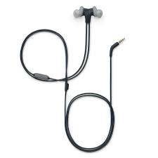 JBL Endurance Run JBLENDURRUNBLK Ear Phones (With Mic, Wired connectivity, wear either in-ear or behind-the-ear Without Noise cancellation, Sweat proof
)