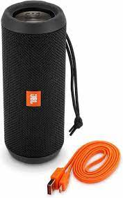JBL Flip 3 Stealth Portable Bluetooth Speaker  (16 Watts Audio Output, Waterproof, Rich Deep Bass, Without Mic, 450 grams Weight, 10 hrs Playback time)