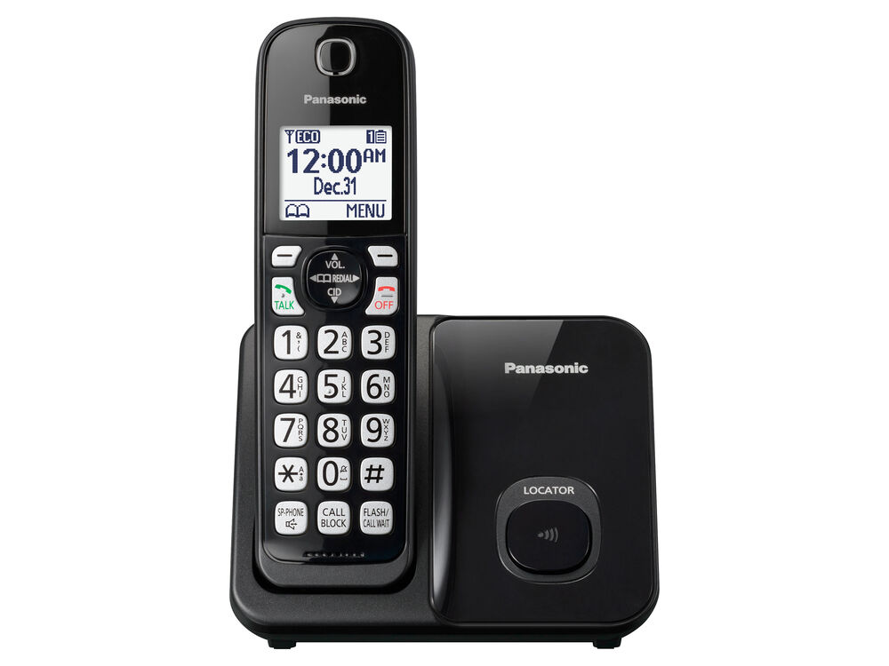 Panasonic KX-TGD510B  (Cordless Phone- Single Handset)