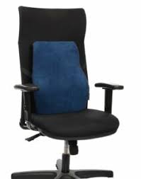 Metron Lumbar Support Pillow  (Slim Ergonomic Back Cushion for Back Pain Relief, Dimensions 35.6 x 8.9 x 43.2 cms (LxWxH)  )