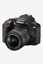 Nikon D3500 DSLR Camera  (AF-P DX NIKKOR 18-55mm f/3.5-5.6G VR lens, 16GB Memory Card, Carry Case)