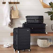 AmazonBasics Luggage Bag set of 3 (Hard sided with trolley)