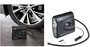 AmazonBasics Compact Tyre Inflator (Digital, Portable)