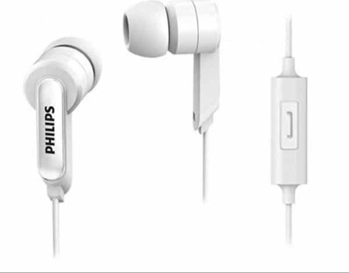 Philips SHE1405BK/94 (With Mic, In-Ear, Wired, Without Noise Cancellation, Dynamic Bass Earphones
)