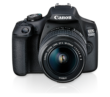 Canon EOS 1500D (24.1 Digital SLR Camera with EF S18-55 is II Lens, 16GB Card)