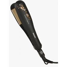 Philips HP8316/00 Kerashine Hair Straightener (Keratin infused ceramic plates, ready time 60 seconds, 1.8m cord length, Extra Wide plates for thick or long hair)