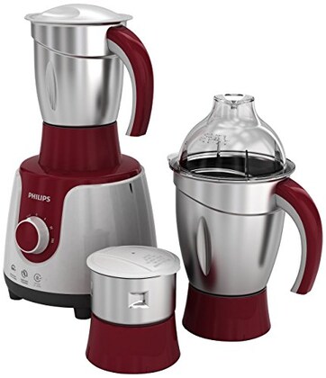 Philips  Mixer Grinder HL 7720 (750W, 3 Stainless Steel Jars, Overloading Protection)