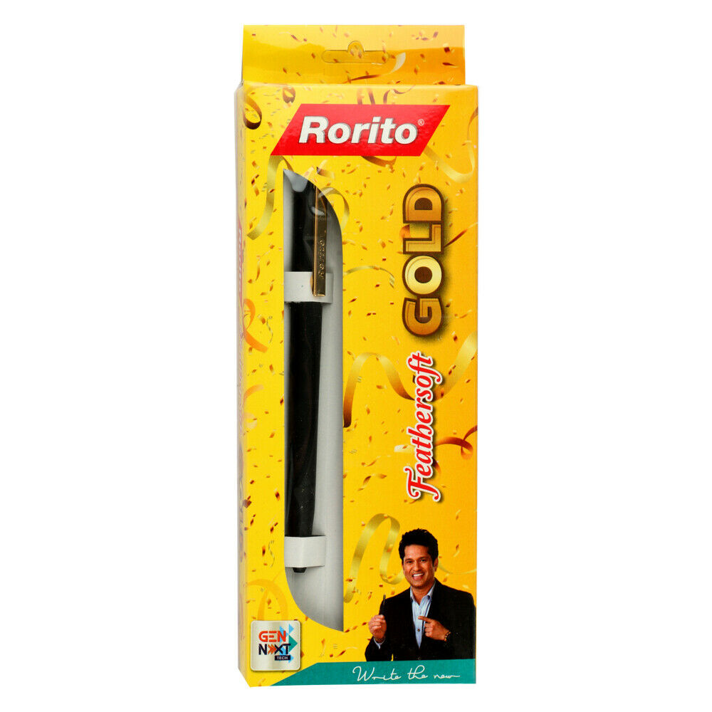 Rorito Feathersoft Gold (Retractable Pen)