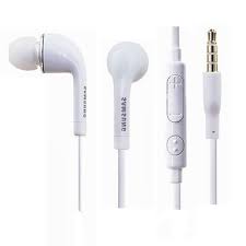 Samsung EHS64 Wired Earphones  EHS64AVFBECINU  (With Mic, In-Ear, Wired earphone, Without Noise Cancellation, Hands free With Remote Note)