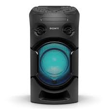 Sony MHC-V21D High Power Compact Speaker (Portable Party System, Bluetooth, NFC, USB, HDMI connectivity, Guitar Input, FM Tuner)