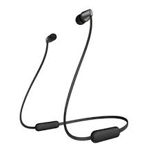 Sony  WI-C310 Bluetooth Earphones (With Mic, In-Ear, Wireless Tangle free cord, Without Noise Cancellation, 15hrs Battery Life, Quick Charge, Magnetic Earbuds)