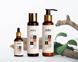 Verdix Customised Ayurvedic Hair Care Regimen (One box of Vedix containing oil, serum & shampoo)