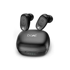 boAt  Airdopes 201 True Wireless Earbuds  (Bluetooth V5.0 connectivity, With Mic, In-Ear with secure earhooks, Without Noise cancellation, Water and Sweat resistant )