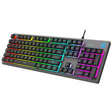 HP Membrane Gaming Keyboard K500F  (Wired connectivity, Ergonomic design, Colorful backlit, 26 Anti-ghosting keys)