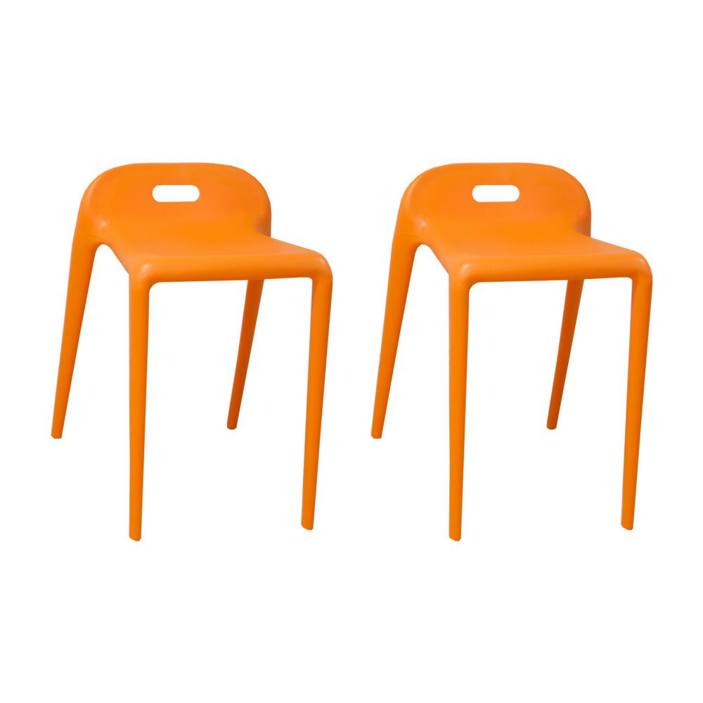 Creative Modern Plastic Accent (Stool Chair)